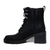 Haute qualité, botte de classe pour femme, mode hiver bloc talon bottines