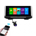 DashCam Caméra tableau de bord intelligent 4G Android, enregistreur vidéo de voiture double objectif, moniteur à distance GPS, écran tactile de 7.0