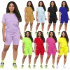 Sweatsuit, Fashion 2 pièce shorts femmes ensemble