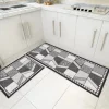 Ensemble de tapis de sol de cuisine de qualité