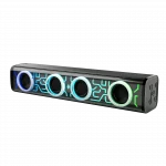 Barre de son TV 8W avec fil et sans fil, haut-parleur surround domestique, barre de son pour PC Theater Aux 3.5mm