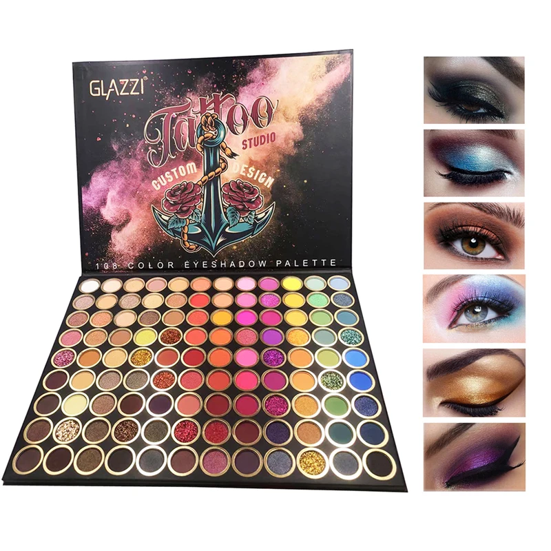 Scène Festival maquillage facile à colorier maquillage ombre à paupières ensemble cosmétique