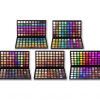 Palette d'ombres à paupières 120 couleurs, hautement pigmentée Maquillage de contour professionnelle imperméable à l'eau sèche