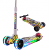 Trottinette musicale pour enfants avec lumière 3 en 1, hauteur réglable, option de siège