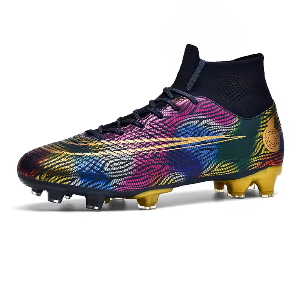 Chaussures de Football professionnel haute résistance, Sneakers de sport montante