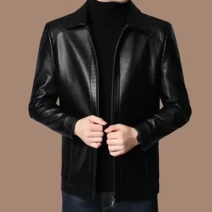 Manteau en cuir hommes, veste printemps et automne, Multichoix