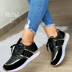Chaussures casual pour femmes, sport sneakers 4 couleur 36-43