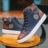 Chaussure style Jeunesse Maten botte en toile à la mode, décontractées baskets en cuir