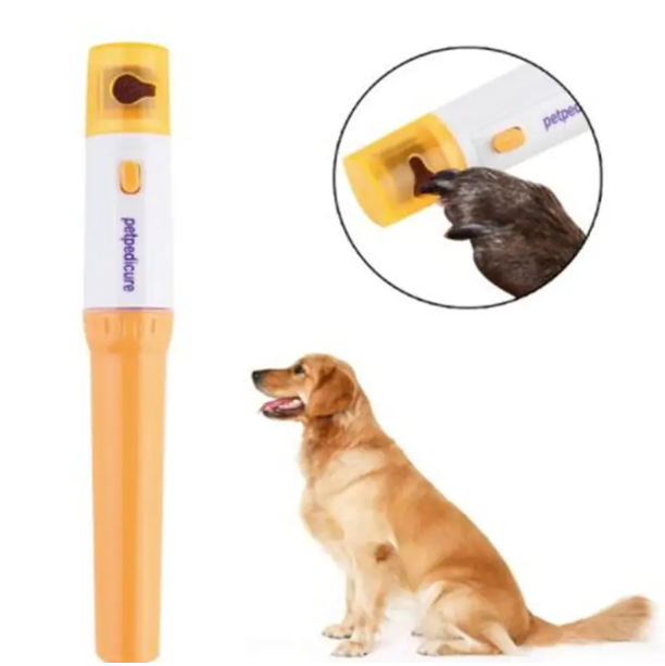 Coupe-ongles électrique indolore pour animaux de compagnie, chiens, chats, patte