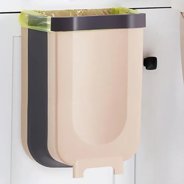Sésame ménage pliant suspendu, poubelle bonne qualité pliable cuisine