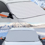 Pare-soleil magnétique pliable pour voiture, pare-soleil 4 saisons, bloc UV, protection de neige