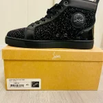 Magnifique Basket Christian Louboutin Louis Orlato CRST Black Style Galaxy