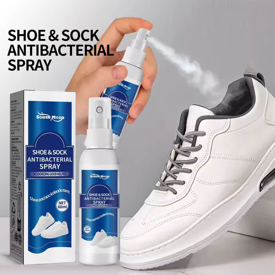 Spray anti-odeur pour chaussures déodorant antibactérien désodorisant soins pieds
