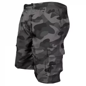 Élégant short Cargo décontracté ample multi-poches taille élastique pour hommes