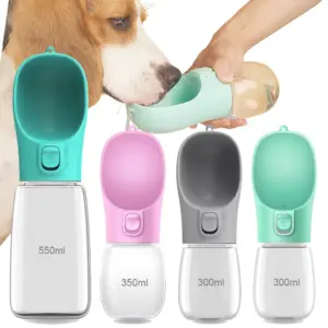 Bouteille d'eau étanche pour animaux de compagnie Chiens et Chats