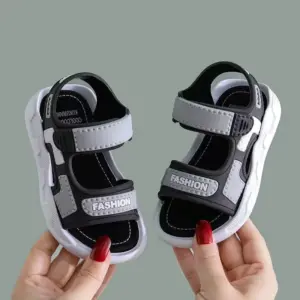 Mode enfants sandales bébé chaussures souple antidérapant