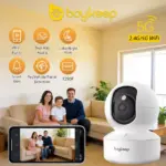 Caméra de sécurité intelligente 360° vision nocturne infrarouge