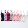 Sexy pour femme Camisole avec soutien-gorge intégré débardeur