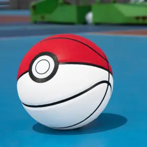 Balle Basket-ball professionnel blanc et rouge de haute qualité
