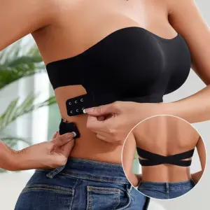 Soutien-gorge sans bretelles sans couture rembourré push up Sexy
