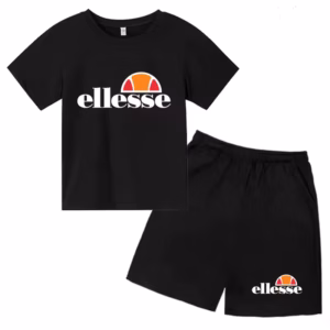 Style enfant décontracté manches courtes t-shirt et short pour garçons et filles