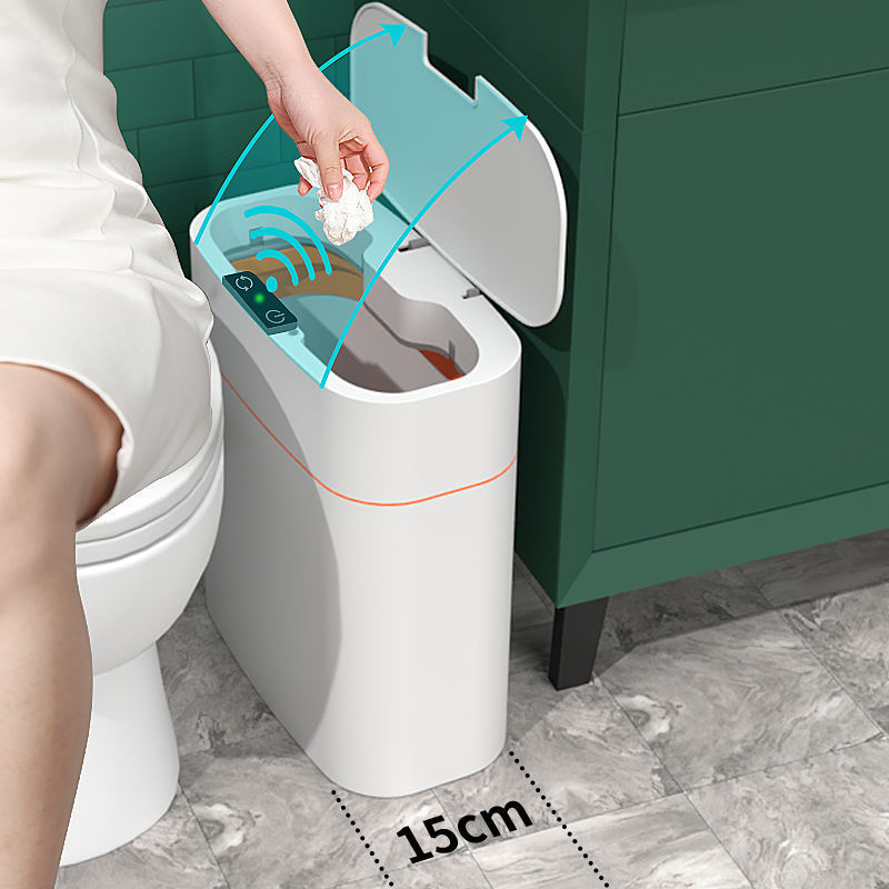 Poubelle Automatique Sans Contact – Design Élégant & Pratique