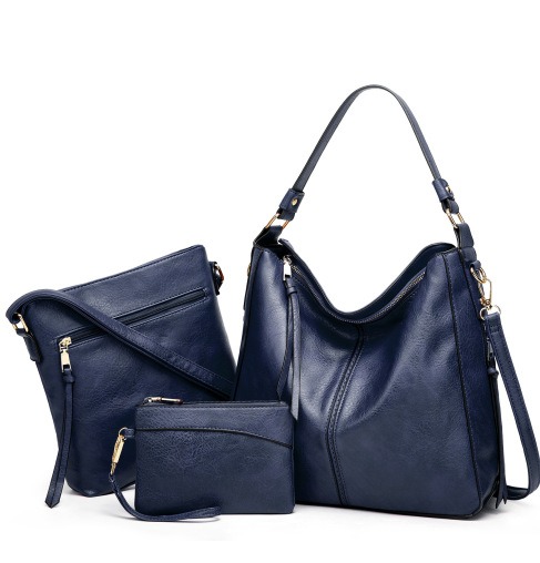 Ensemble 3 Sacs Femme – Grand Sac, Sac à Main & Petit Sac Assortis