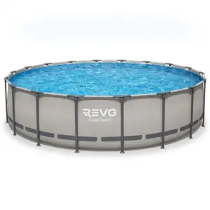 REVO Aqua Grand — Piscine hors-sol ronde Ø427 × 122 cm, 15 232 L