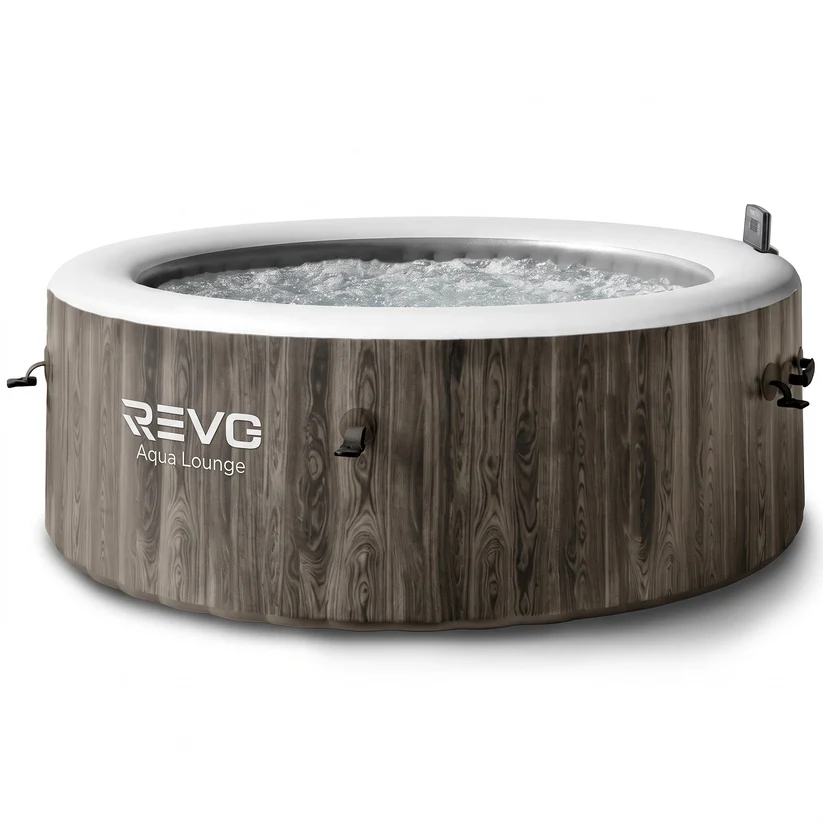 REVO Aqua Lounge — Spa gonflable 6 places, 170 jets, Wi-Fi & chauffage 40 °C