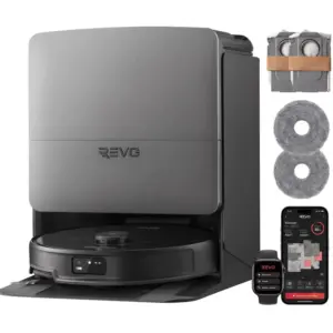 REVO S20 Ultra — Robot Aspirateur Laveur 36 000 Pa, Navigation 3D & Station Automatique