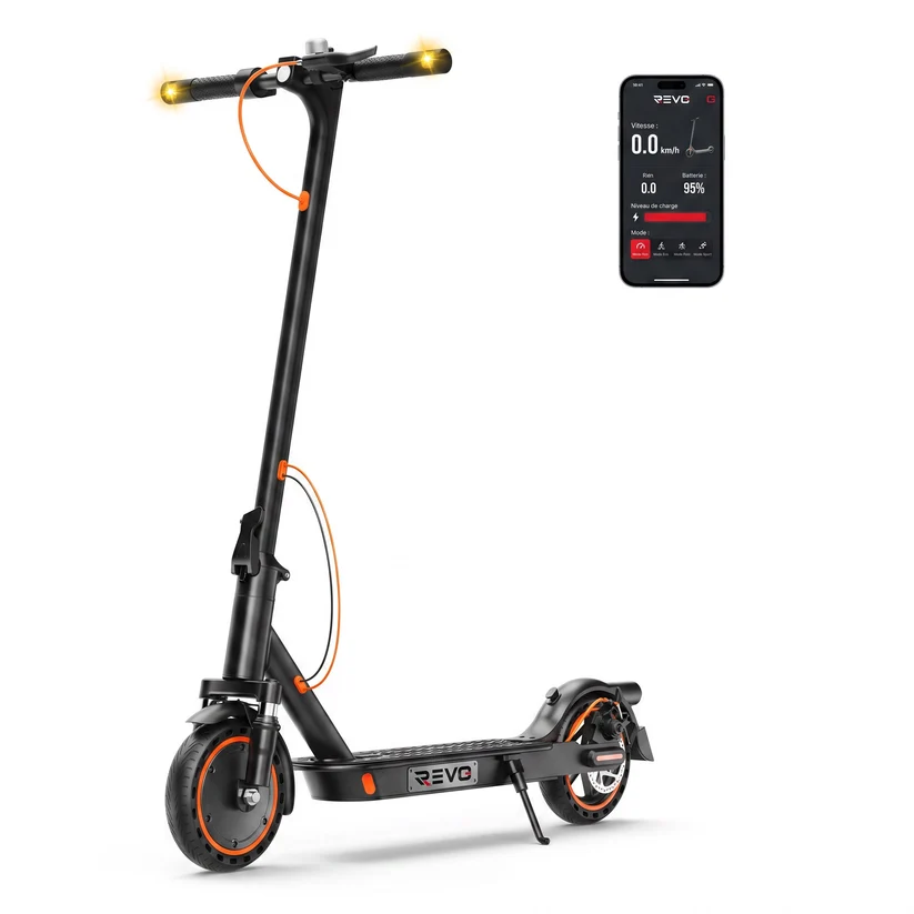 Trottinette Électrique REVO Nova 350 W — Autonomie 30 à 35 km