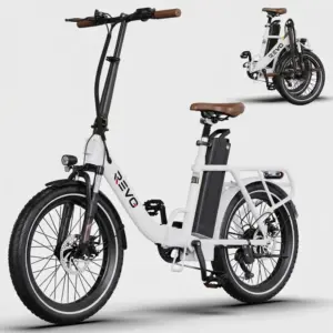 Vélo Électrique Pliable REVO Flex 250 W — Jusqu’à 120 km d’Autonomie