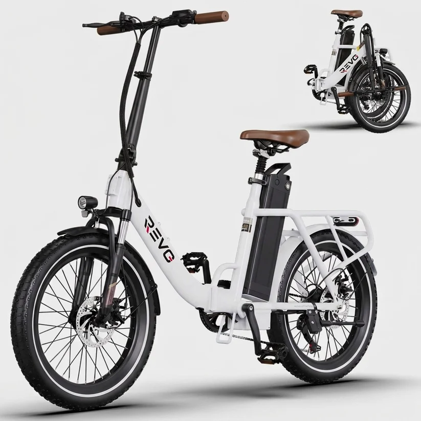 Vélo Électrique Pliable REVO Flex 250 W — Jusqu’à 120 km d’Autonomie