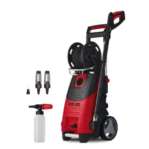 REVO Forge 200 — Nettoyeur Haute Pression 200 Bar, 3 300 W, 650 L/h & Flexible 15 m