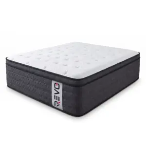 REVO Somnia 30 — Matelas Hybride 180 × 200 cm, 30 cm, H3, 7 Zones & Mémoire de Forme