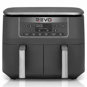 REVO Synora 7.6 — Air Fryer Double Zone 7,6 L, 6 Modes, Cuisson Synchronisée
