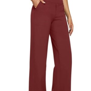 Pantalon Femme Taille Haute — Coupe Droite & Style Décontracté