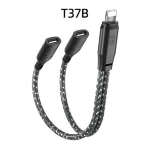 Adaptateur USB-C OTG T38B – Double Port USB-C Femelle