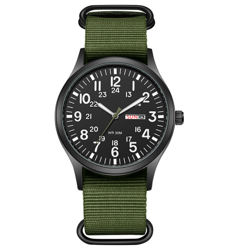 Montre Homme Outdoor – Bracelet Nylon & Style Militaire