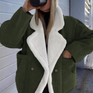 Manteau Femme Automne-Hiver 2026 – Coupe Ample et Confortable