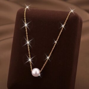Collier Femme à Perle Unique – Élégance Chic & Délicate