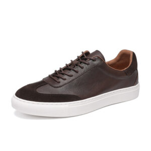 Baskets Homme en Cuir Véritable – Style Élégant & Intemporel