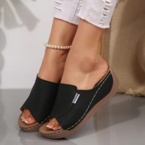 Sandales Slides Femme Confort – Légèreté, Style Épuré et Soutien de la Voûte Plantaire