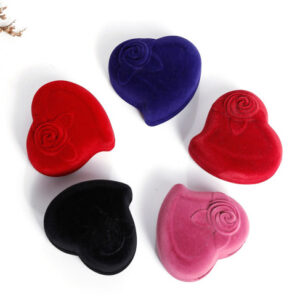 Écrin à Bijoux en Forme de Cœur – Boîte Cadeau Élégante